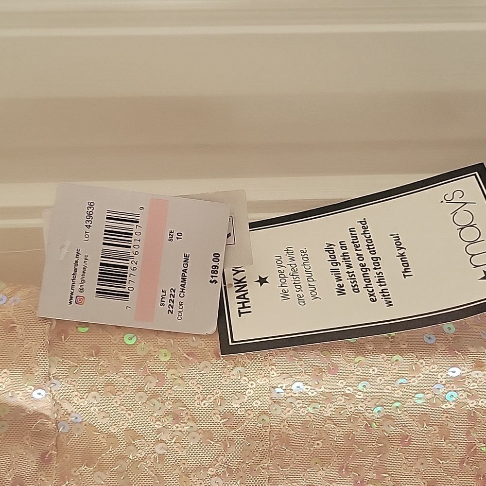 NW NIGHTWAY FORMAL blush size 10 - Picture 4 of 9